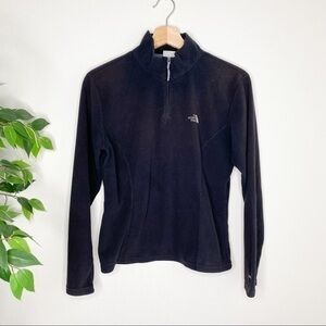 The North Face fleece black jacket